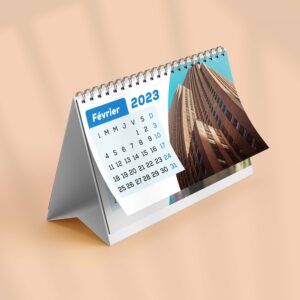 Calendriers chevalet
