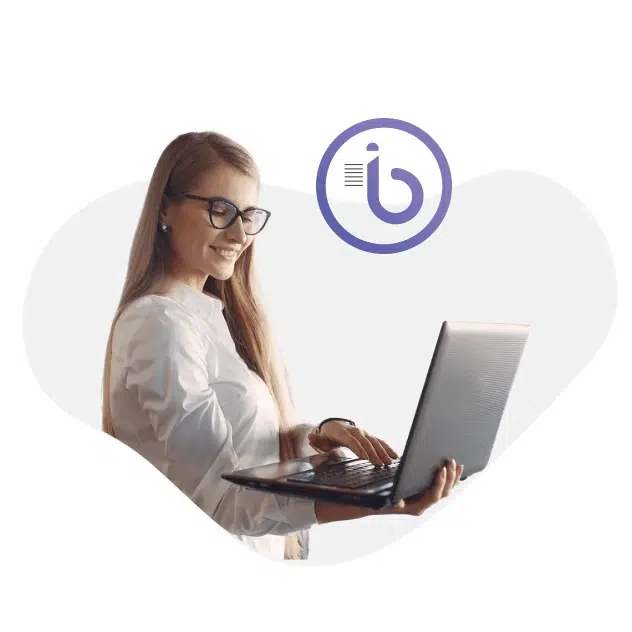 Image B2B Image représentant une relation B2B par Étapes Print