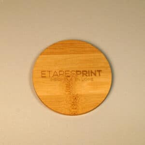 Sous-Bocks en Bois Gravés