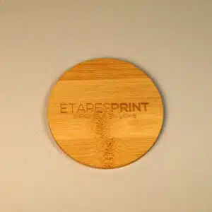 Sous-Bocks en Bois Gravés