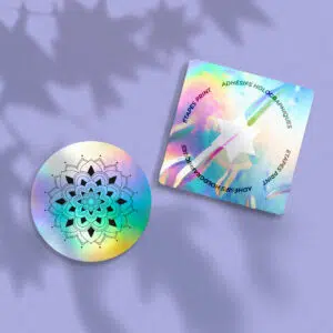 Adhésifs holographiques