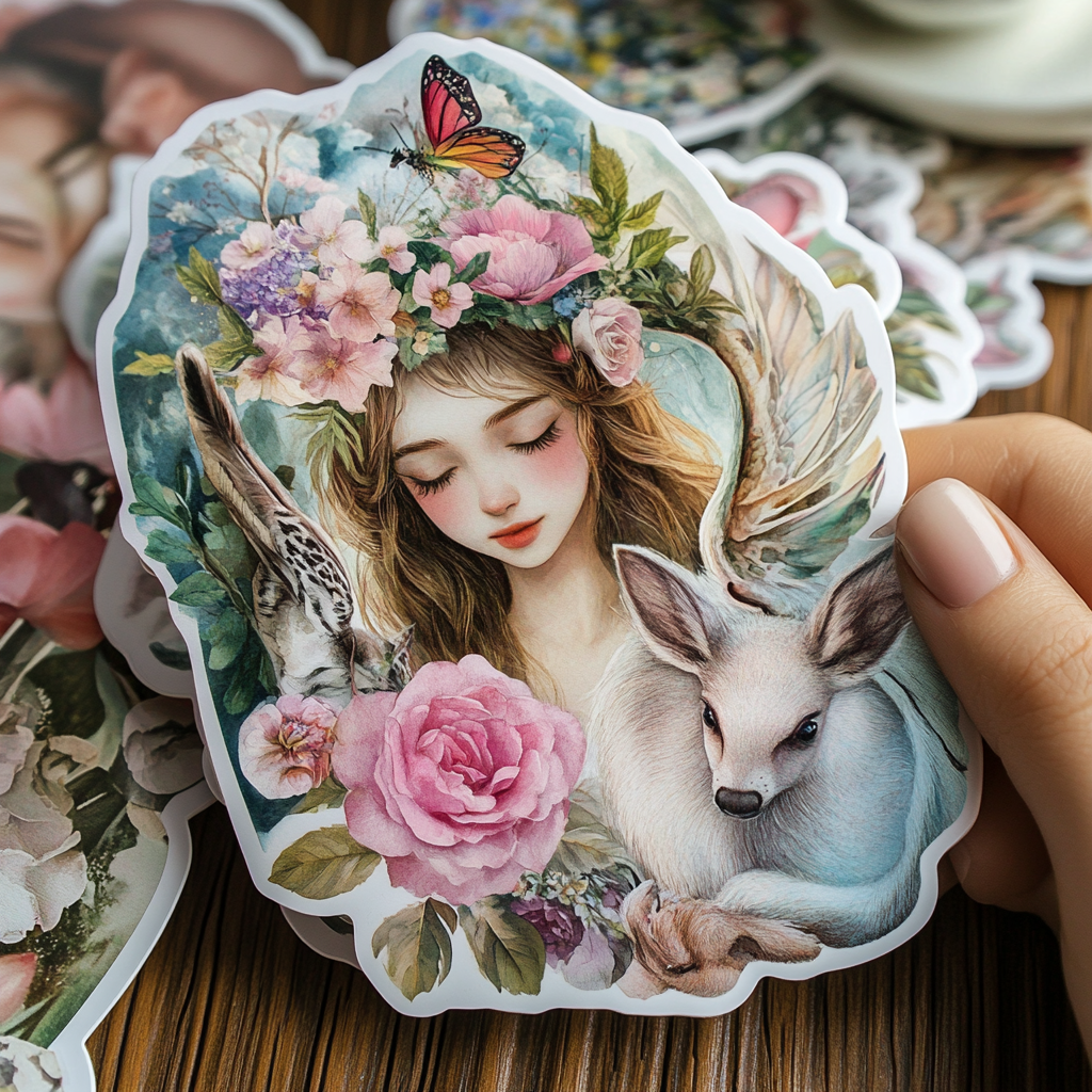 autocollants imprimés