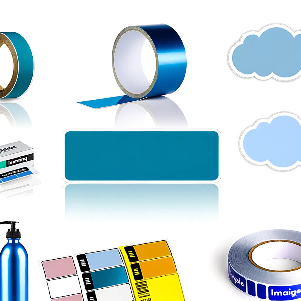 Affiche le texte : Quels matériaux sont disponibles pour l'impression d'étiquettes ?