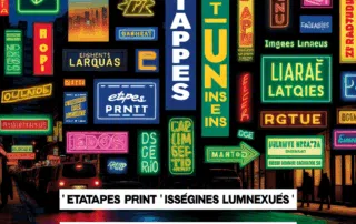 enseignes lumineuses