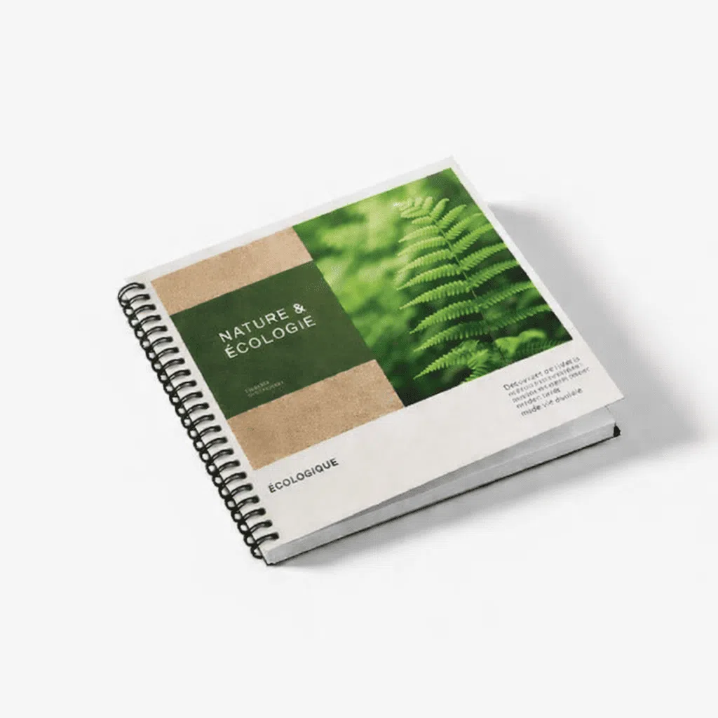 Brochures spirales carré