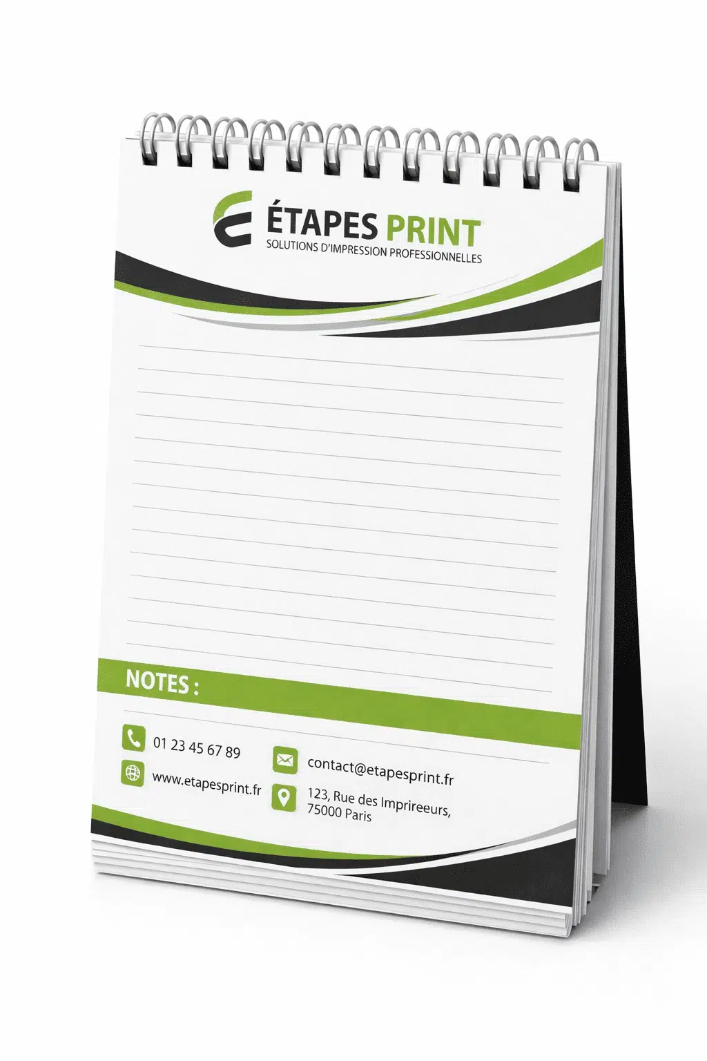 Bloc note personnalisé