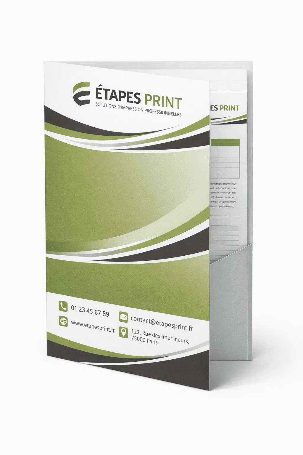 Pochettes à rabat A5